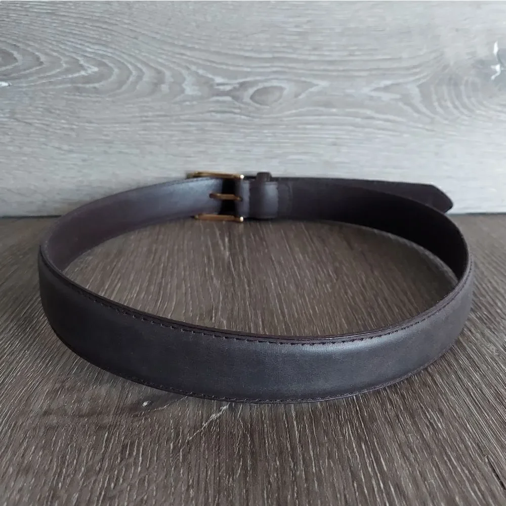 Brown Synthetic Crazy Horse Finish Belt 32